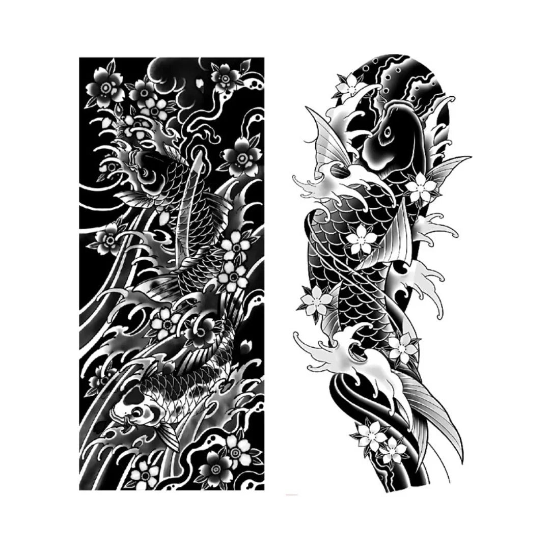 Stunning 3/4 Sleeve Tattoo Ideas